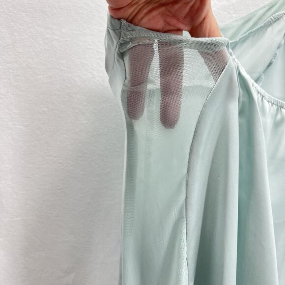 Intimately Free People City Cool Midi Slip Dress Size XS Ice Blue - Picture 10 of 14